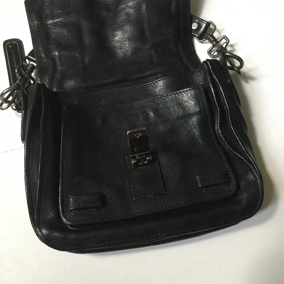 Proenza Schouler PS1 Mini Bag Black Leather - Picture 8 of 14